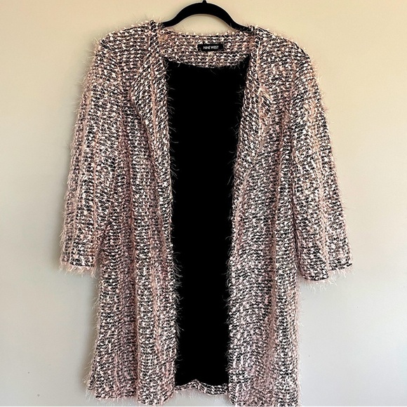 Nine West Boucle Knit Sweater Jacket size S - Picture 8 of 8